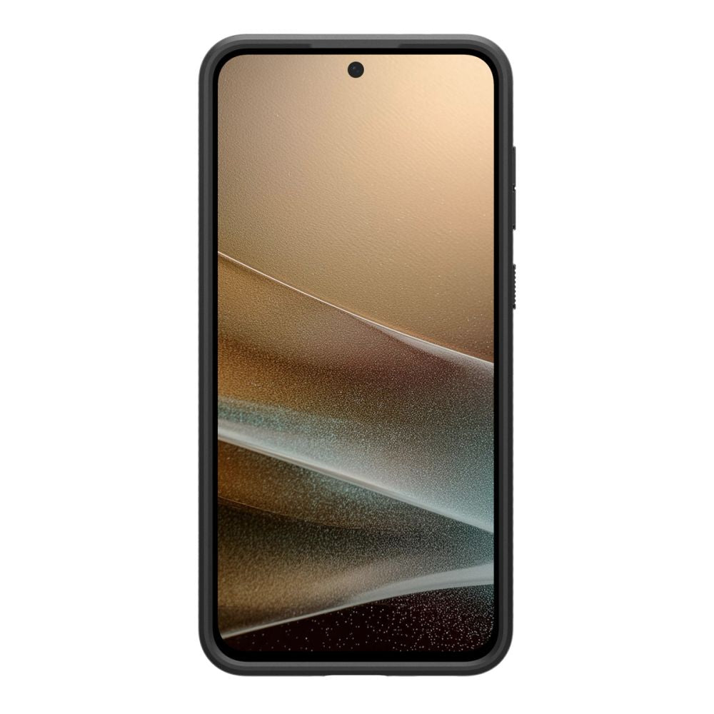 Spigen Liquid Air dėklas Samsung Galaxy A36 5G – juodas -- Samsung Galaxy A36 5G