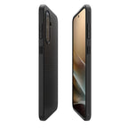 Spigen Liquid Air dėklas Samsung Galaxy A36 5G – juodas -- Samsung Galaxy A36 5G