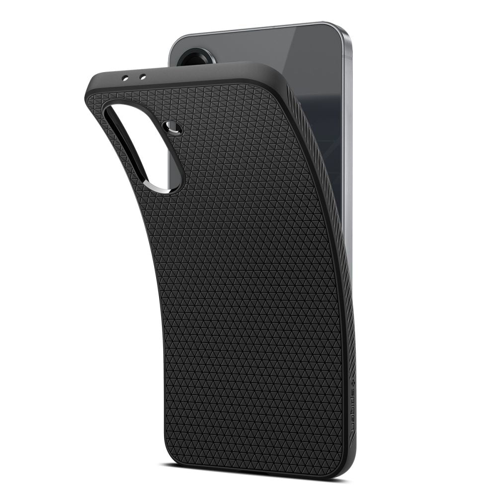 Spigen Liquid Air dėklas Samsung Galaxy A56 5G – juodas