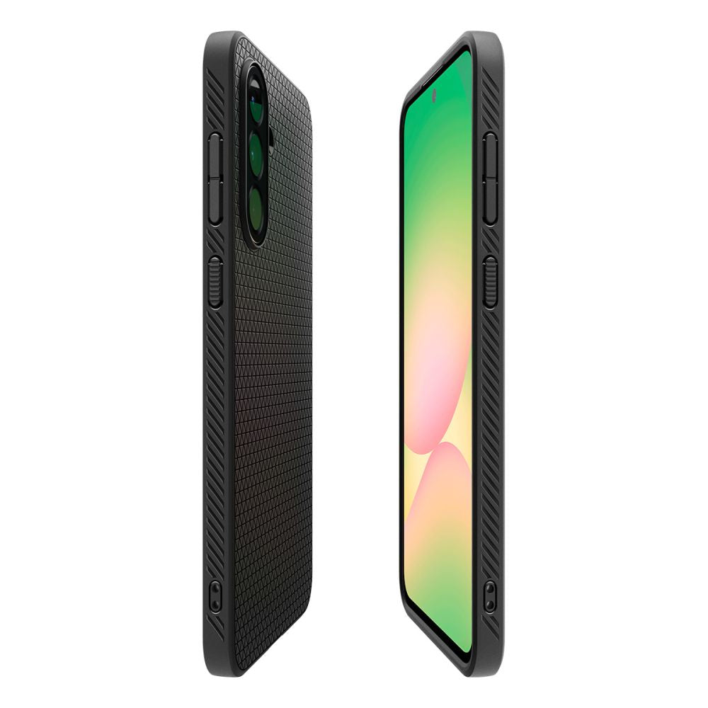 Spigen Liquid Air dėklas Samsung Galaxy A56 5G – juodas