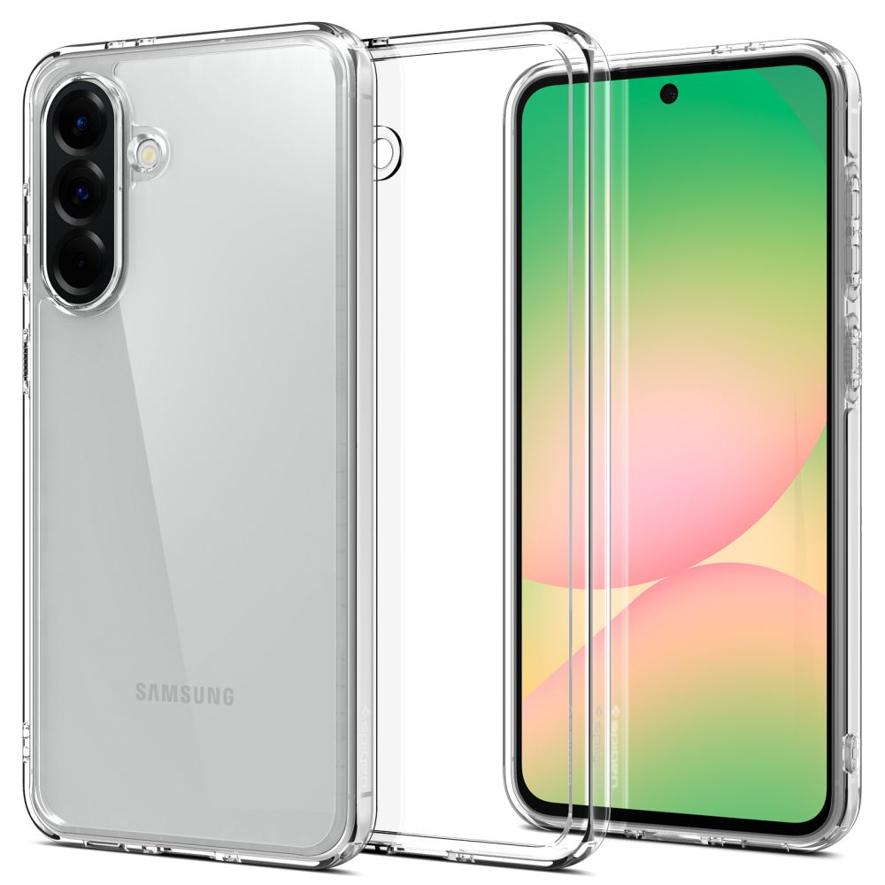 Spigen Ultra hibridinis dėklas, skirtas Samsung Galaxy A56 5G – skaidrus
