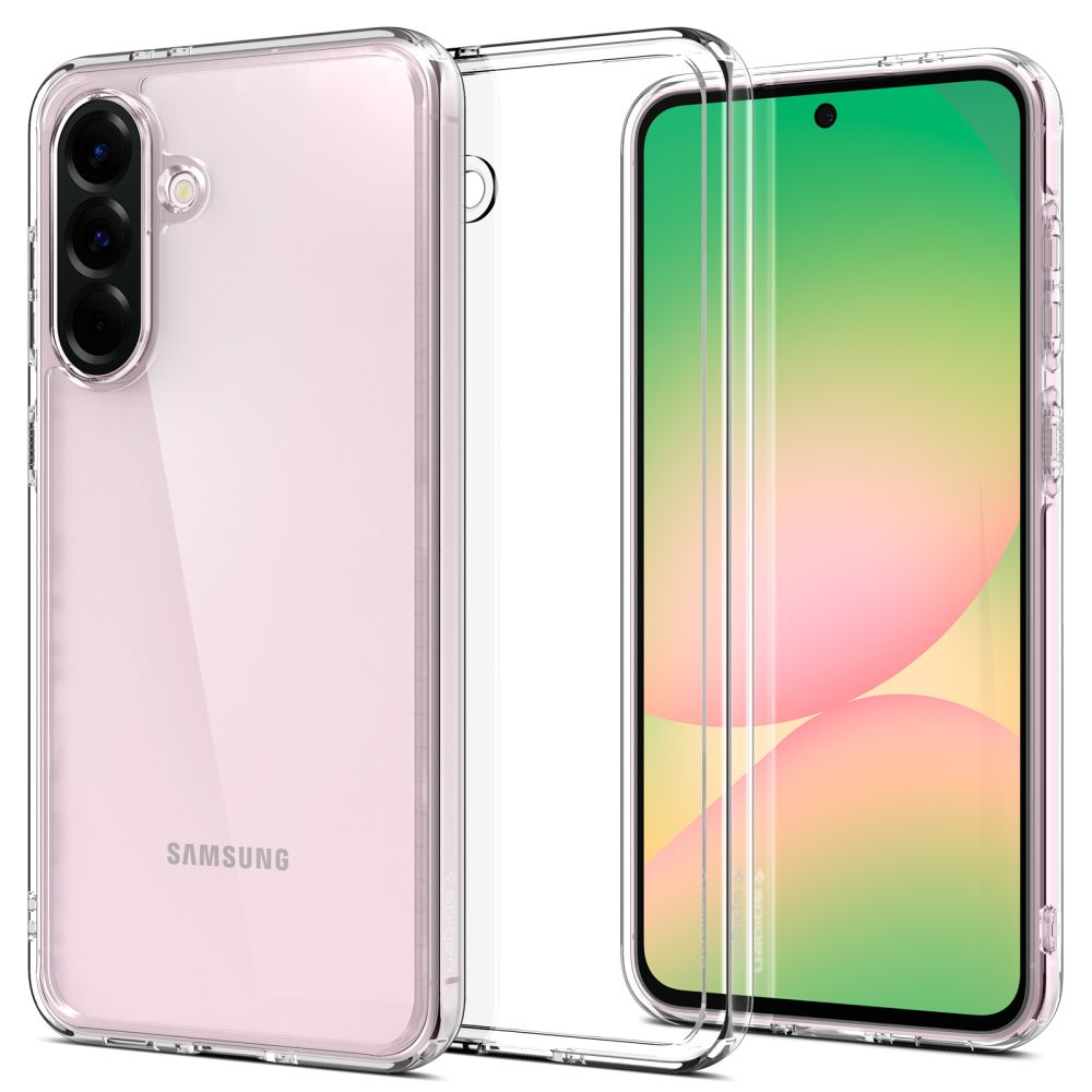 Spigen Ultra hibridinis dėklas, skirtas Samsung Galaxy A56 5G – skaidrus