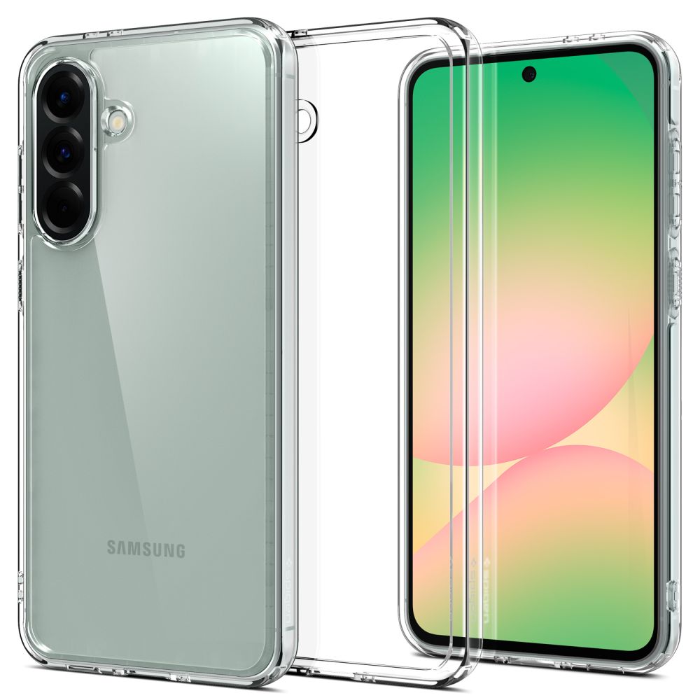 Spigen Ultra hibridinis dėklas, skirtas Samsung Galaxy A56 5G – skaidrus