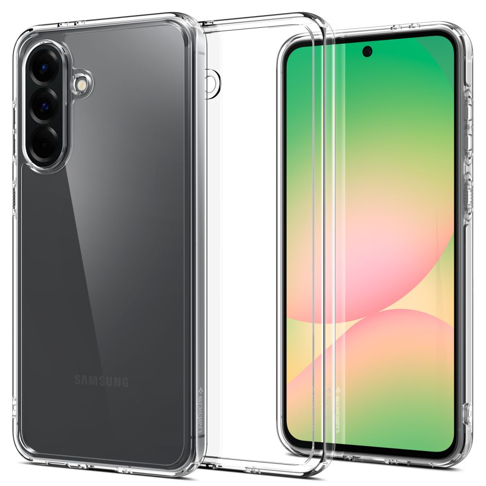 Spigen Ultra hibridinis dėklas, skirtas Samsung Galaxy A56 5G – skaidrus