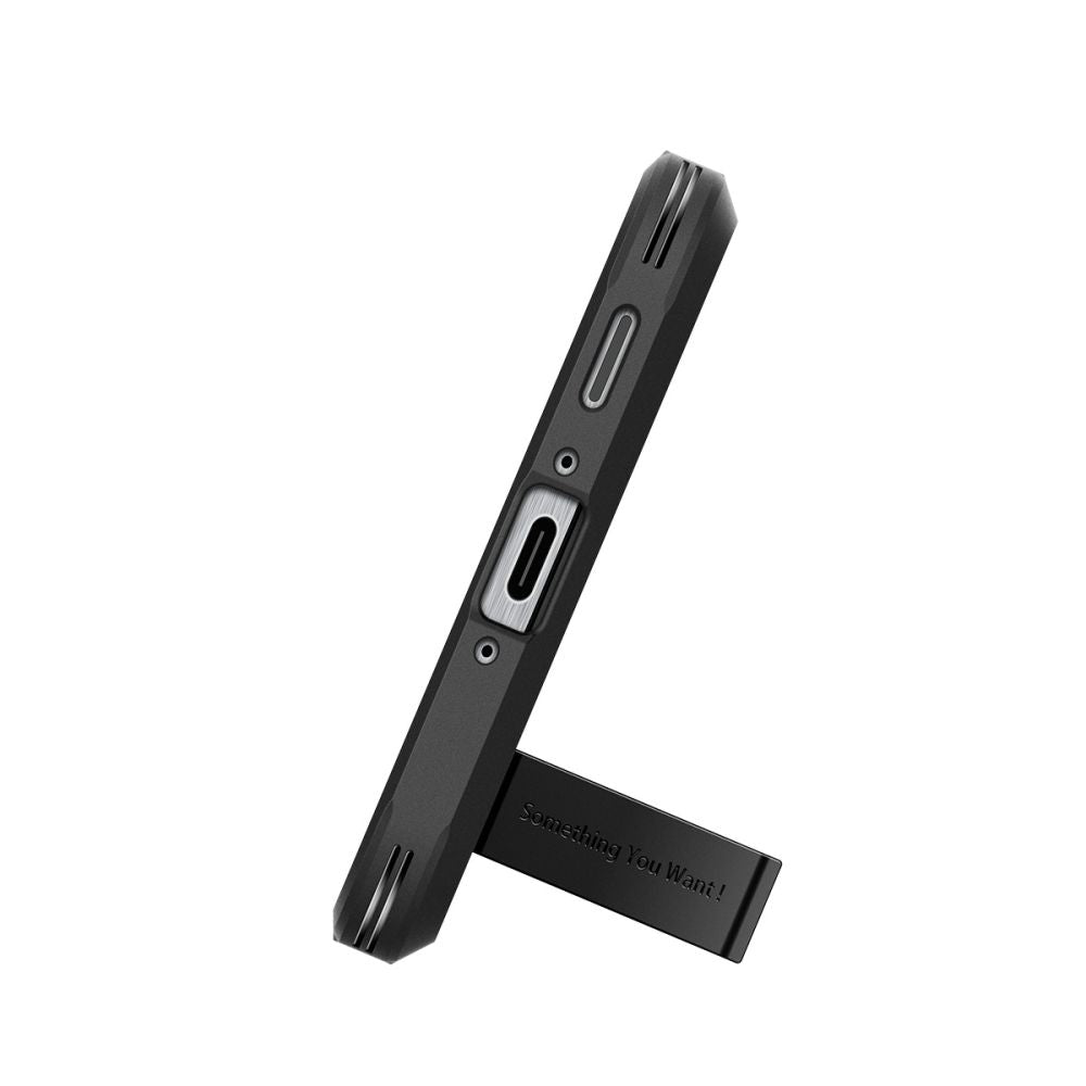 Spigen Tough Armor dėklas Galaxy A56 5G – juodas