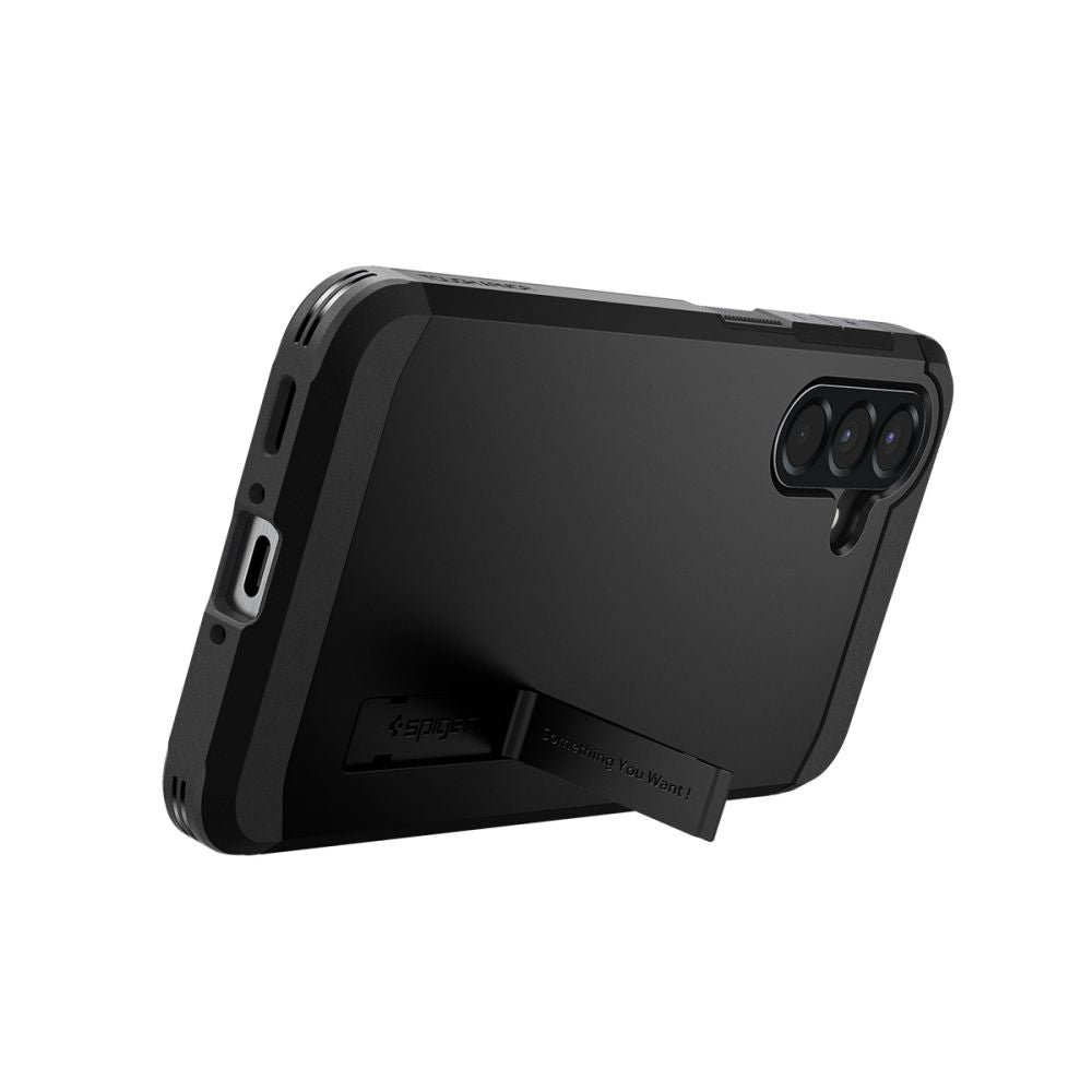 Spigen Tough Armor dėklas Galaxy A56 5G – juodas