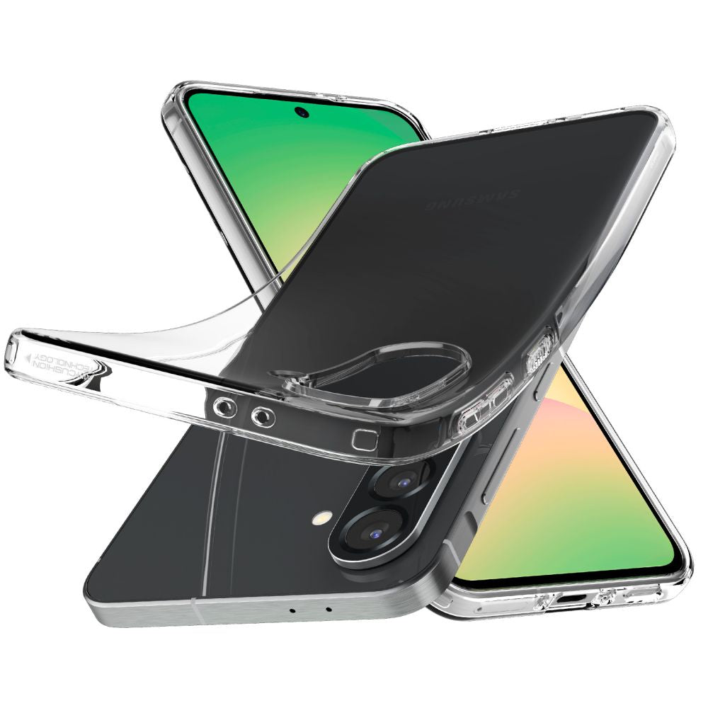 Skaidrus Spigen Liquid Crystal dėklas Galaxy A56 5G
