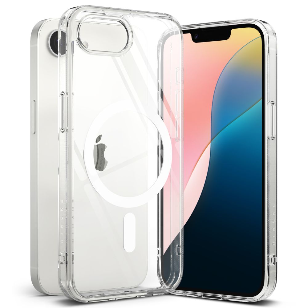 Ringke Fusion MagSafe dėklas iPhone 16 – skaidrus -- iPhone 16