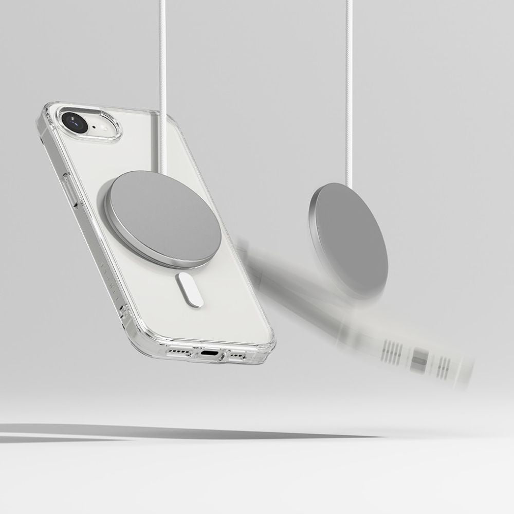Ringke Fusion MagSafe dėklas iPhone 16 – skaidrus -- iPhone 16