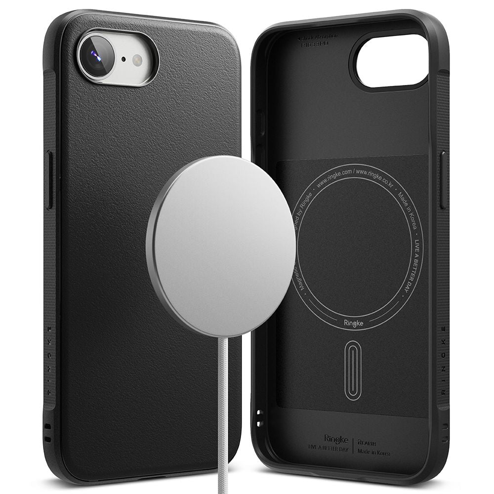 Ringke Onyx magnetinis MagSafe dėklas iPhone 16e – juodas -- iPhone 16e