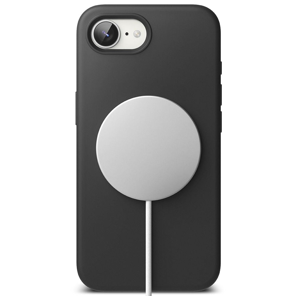 Ringke silikoninis MagSafe dėklas iPhone 16e – juodas -- iPhone 16e