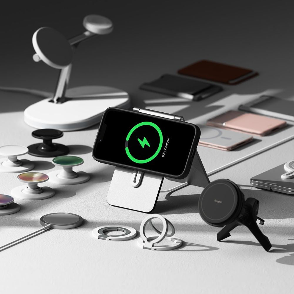 Ringke silikoninis MagSafe dėklas iPhone 16e – juodas -- iPhone 16e