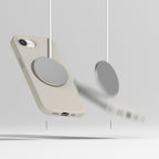 Ringke silikoninis MagSafe dėklas iPhone 16e – smėlio -- iPhone 16e