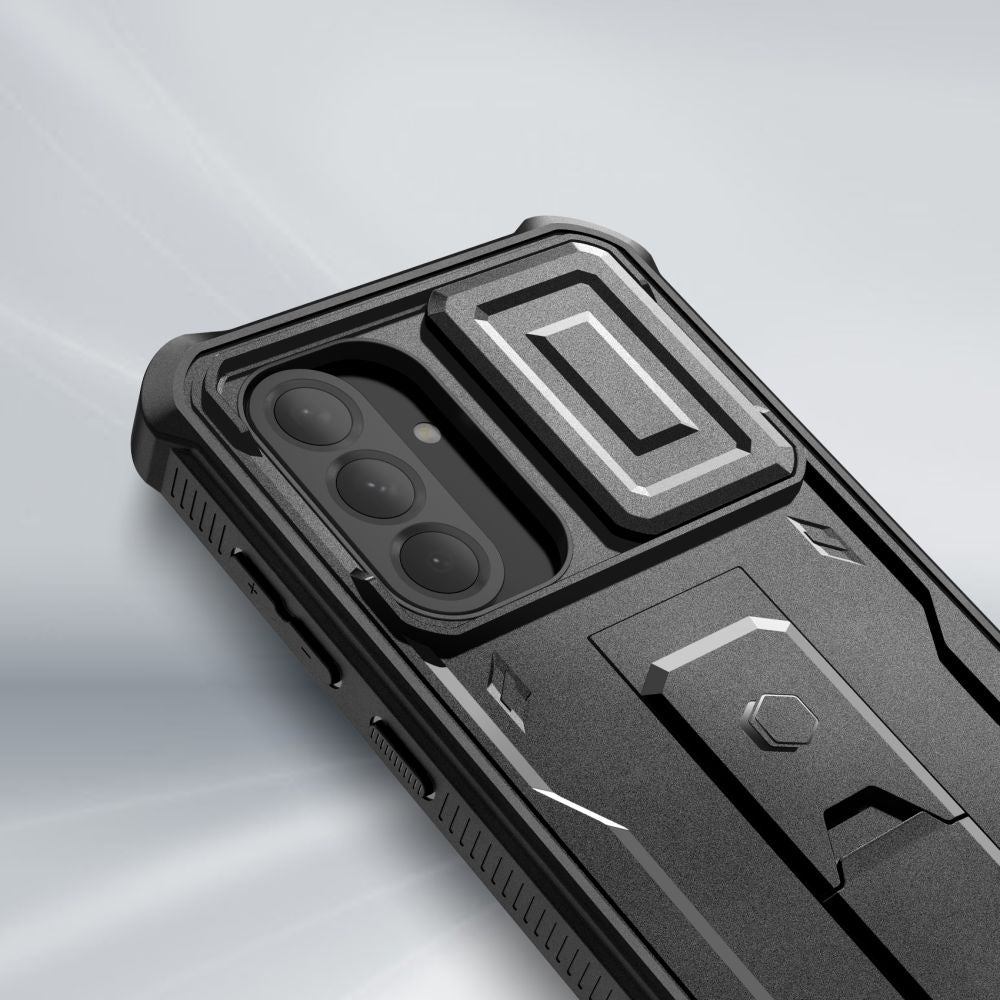 Tech-Protect Kevlar Cam+ dėklas Samsung Galaxy A56 5G – juodas