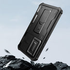 Tech-Protect Kevlar Cam+ dėklas Samsung Galaxy A56 5G – juodas