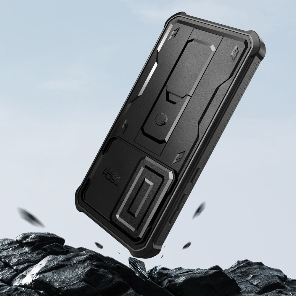 Tech-Protect Kevlar Cam+ dėklas Samsung Galaxy A56 5G – juodas