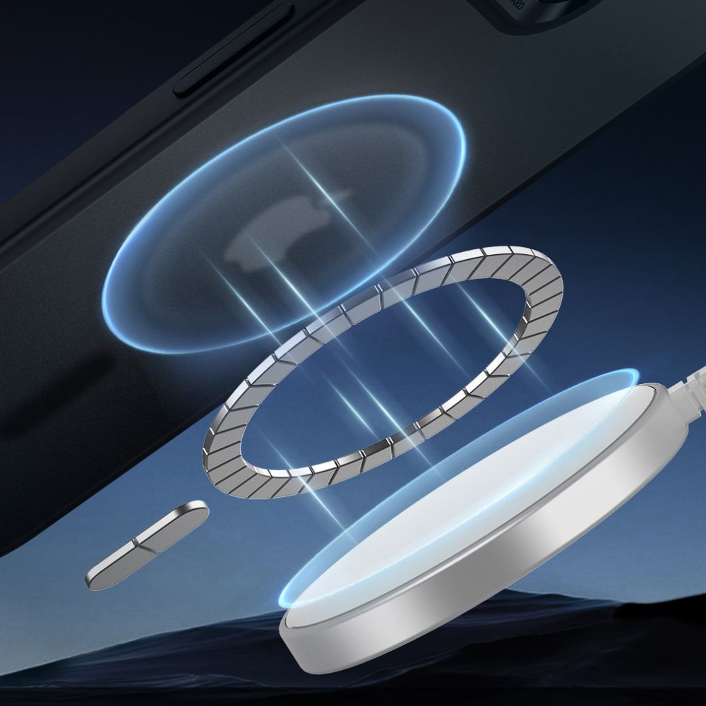 ESR Classic Hybrid Halolock MagSafe dėklas, skirtas iPhone 16e / 17e - juodas -- iPhone 16e / iPhone 17e