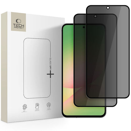 Privatumo grūdintas stiklas Galaxy A36/A56 5G (2 vnt.) -- Samsung Galaxy A36 5G / Samsung Galaxy A56 5G