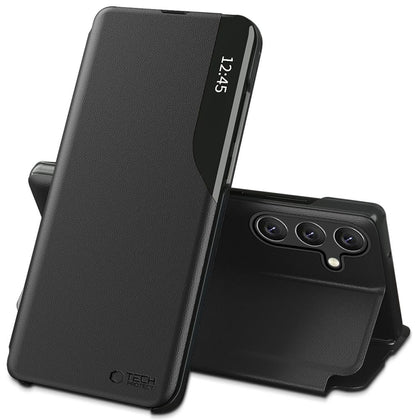 Tech-Protect Smart View dėklas Galaxy A56 5G – juodas -- Samsung Galaxy A56 5G