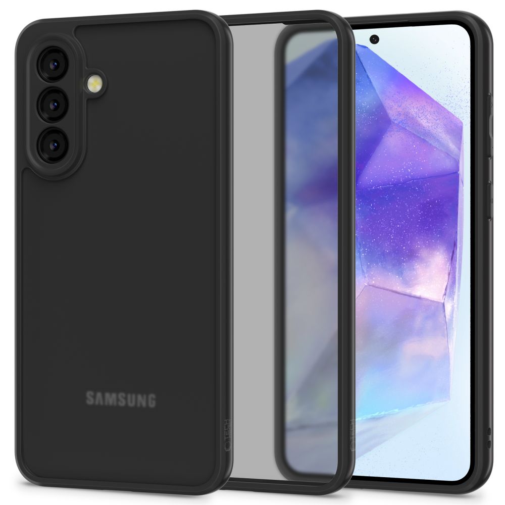 Tech-Protect MagMat dėklas Samsung Galaxy A56 5G – juodas -- Samsung Galaxy A56 5G