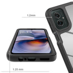 Tech-Protect gynybinis dėklas, skirtas Motorola Moto G15 / G15 Power / G05 / E15 - juodas -- Motorola Moto G15 / Motorola...