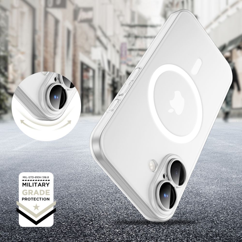 Tech-Protect MagSlim MagSafe dėklas iPhone 16e – matinis -- iPhone 16e