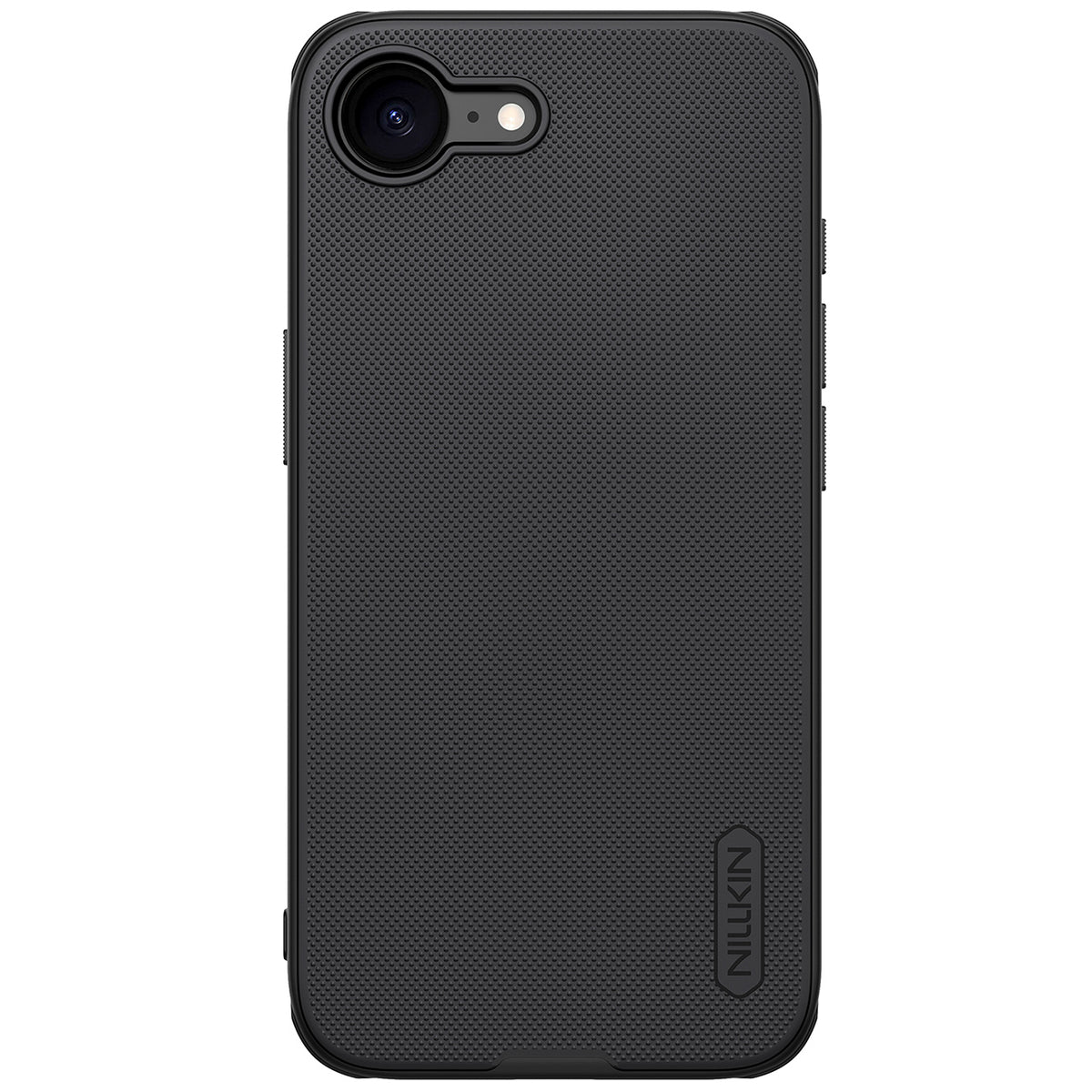 Nillkin Super Frosted Shield Pro dėklas iPhone 16e / 17e - Juodas -- iPhone 16e / iPhone 17e