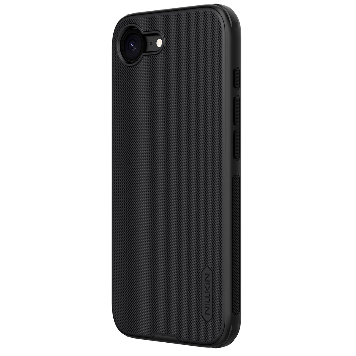 Nillkin Super Frosted Shield Pro dėklas iPhone 16e / 17e - Juodas -- iPhone 16e / iPhone 17e