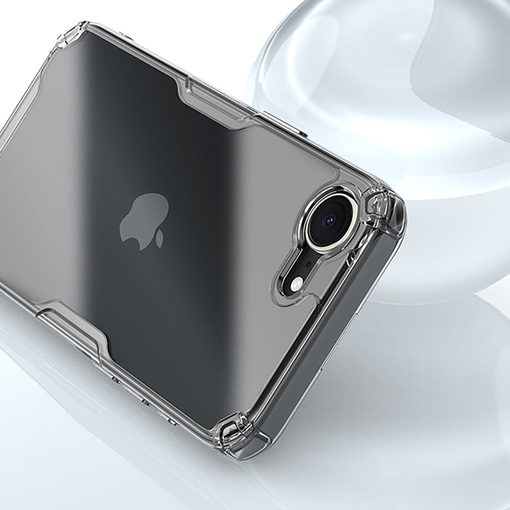 Nillkin Nature Pro skaidrus TPU dėklas iPhone 16e