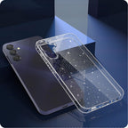 Tech-Protect FlexAir dėklas Galaxy A56 5G – skaidrus blizgus -- Samsung Galaxy A56 5G