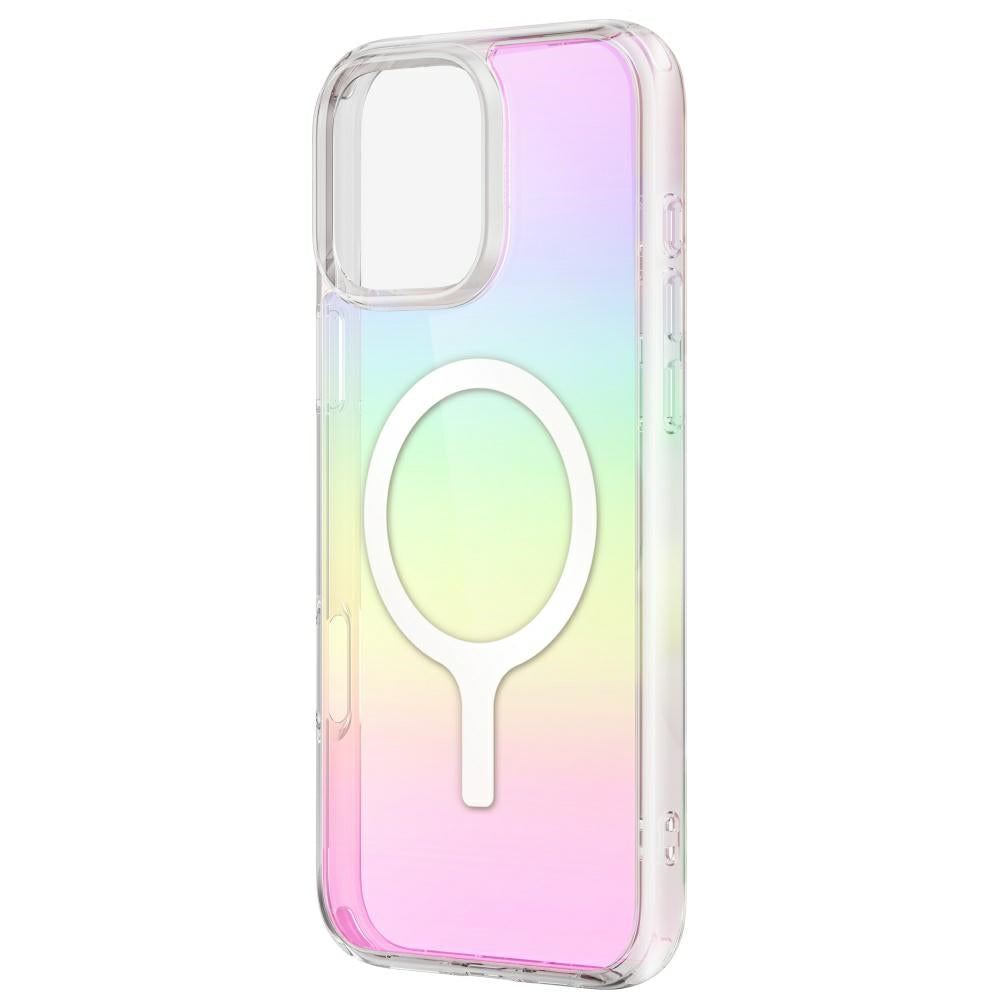 Uniq Iridescia MagClick MagSafe dėklas iPhone 16 – holografinis