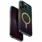Uniq Iridescia MagClick dėklas iPhone 16 Pro Max – juodas