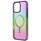 Uniq Iridescia MagClick dėklas iPhone 16 Pro Max – juodas