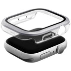 Uniq Voute dėklas Apple Watch 42 mm su stiklu – sidabrinis