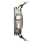 Uniq Voute dėklas Apple Watch Ultra 49 mm – sidabrinis