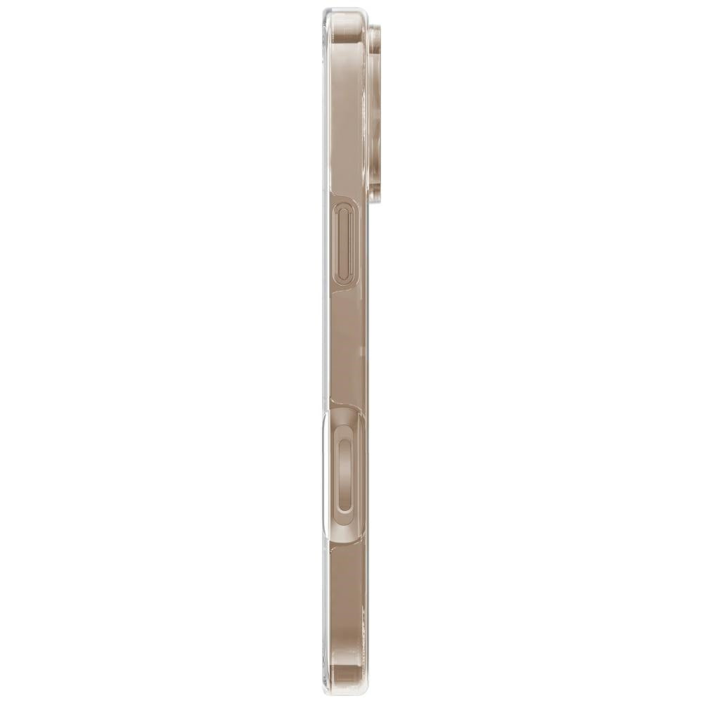 Uniq Clario MagClick dėklas iPhone 16 Pro Max – skaidrus auksinis