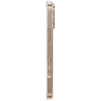 Uniq Clario MagClick dėklas iPhone 16 Pro Max – skaidrus auksinis