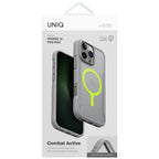 Uniq Combat Active MagClick dėklas iPhone 16 Pro Max – pilkas