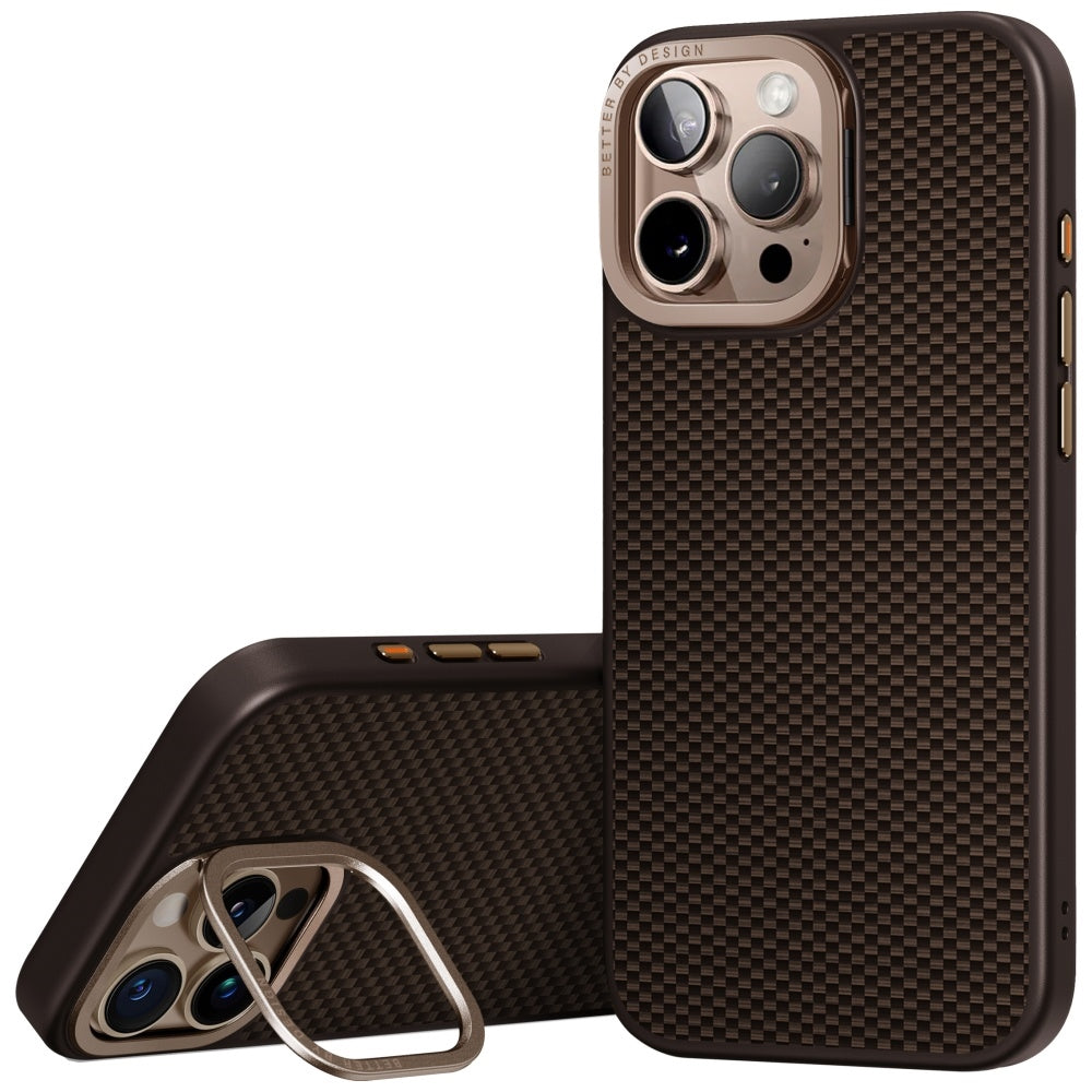 Uniq Keva Max MagClick dėklas iPhone 16 Pro – rudas