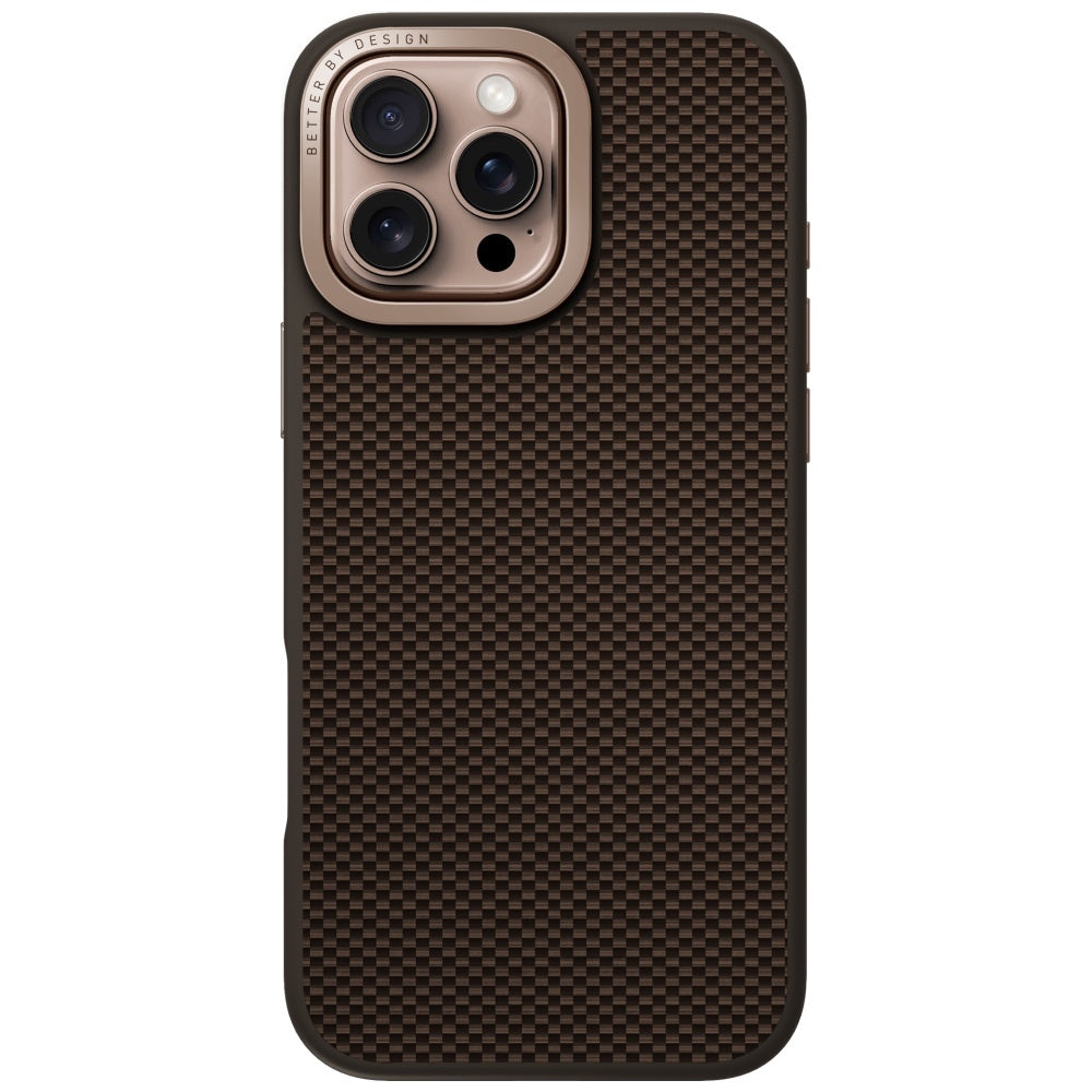 Uniq Keva Max MagClick dėklas iPhone 16 Pro Max – rudas