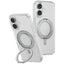 Uniq Swivix 360 dėklas iPhone 16 Plus – skaidrus