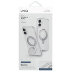 Uniq Swivix 360 dėklas iPhone 16 Plus – skaidrus