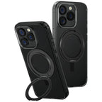Uniq Swivix 360 dėklas iPhone 16 Pro – juodas