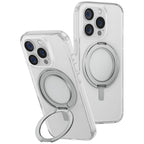Uniq Swivix 360 magnetinis dėklas iPhone 16 Pro – skaidrus