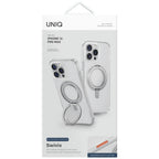 Uniq Swivix 360 dėklas iPhone 16 Pro Max – skaidrus