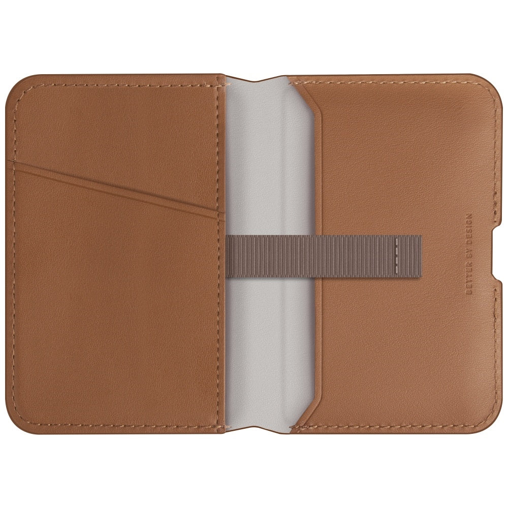 Uniq Lyden DS RFID magnetinė piniginė su telefono stovu - ruda -- Uncategorized