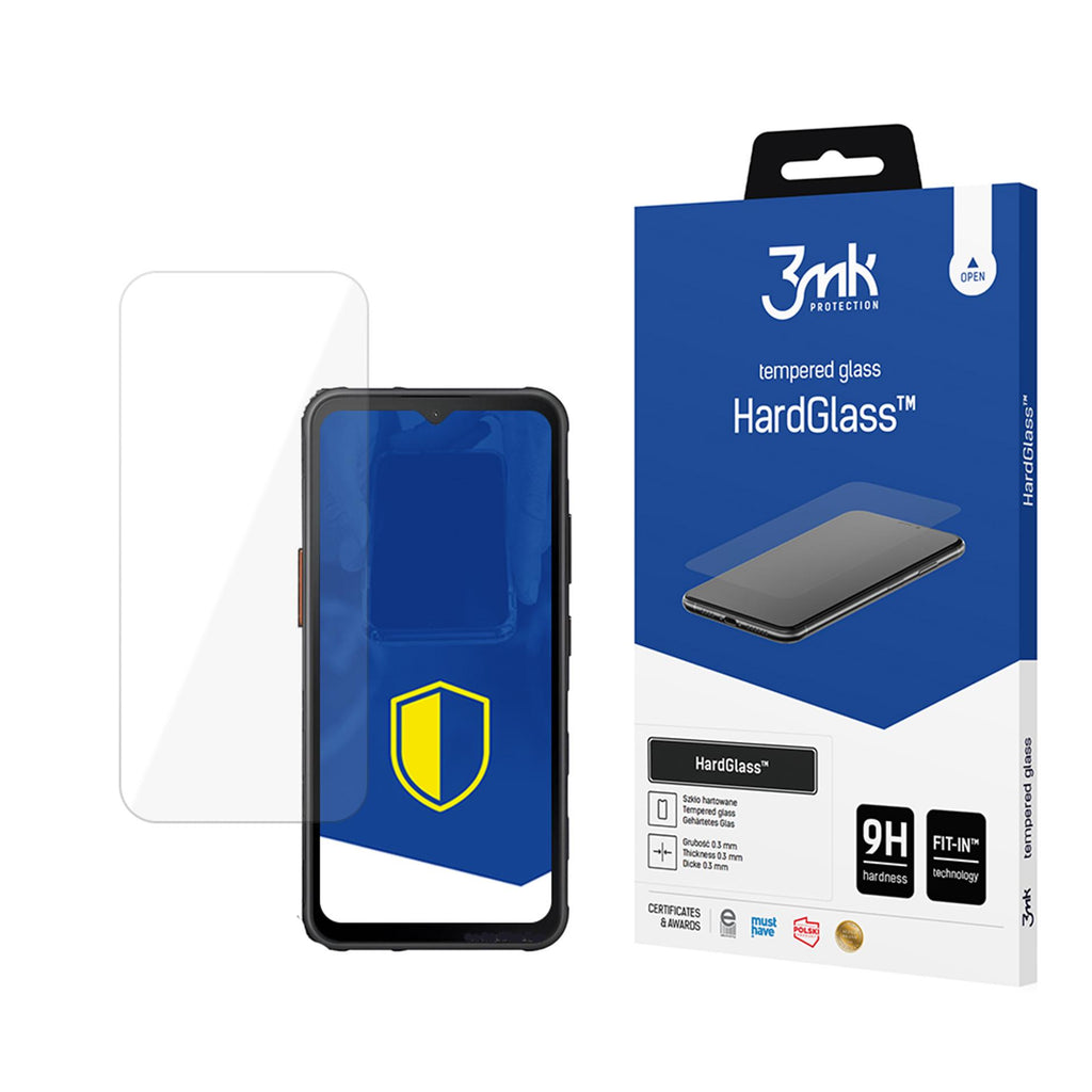 3mk HardGlass grūdintas stiklas, skirtas Samsung Galaxy XCover 8 -- Samsung Galaxy XCover 8