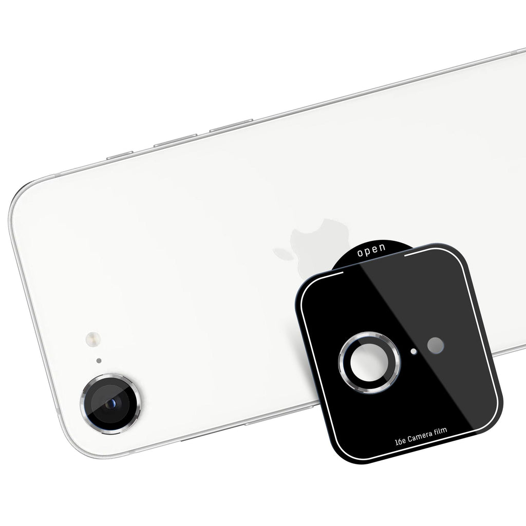 Grūdintas stiklas fotoaparato objektyvui 3mk Lens Protection Pro Silver, skirtas Apple iPhone 16e