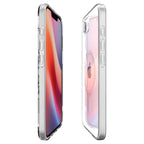 Spigen Liquid Crystal MagSafe dėklas iPhone 16e – skaidrus