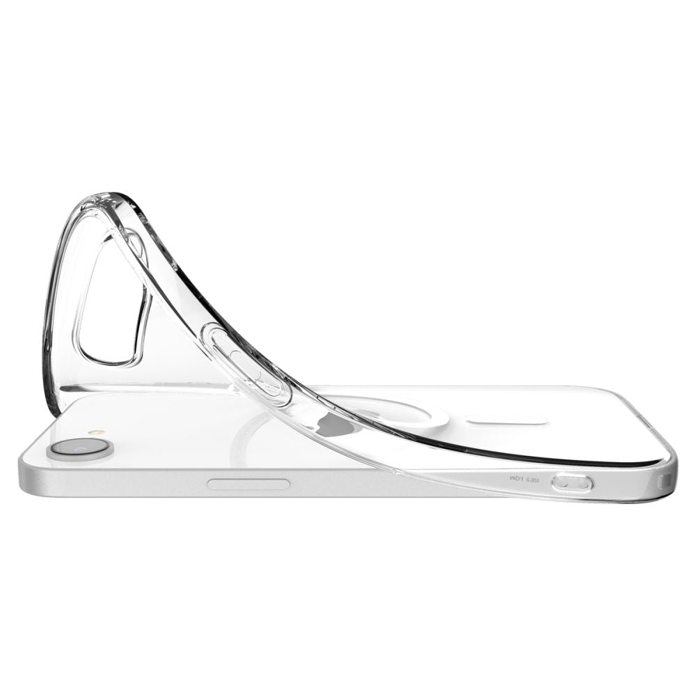 Spigen Liquid Crystal MagSafe dėklas iPhone 16e – skaidrus